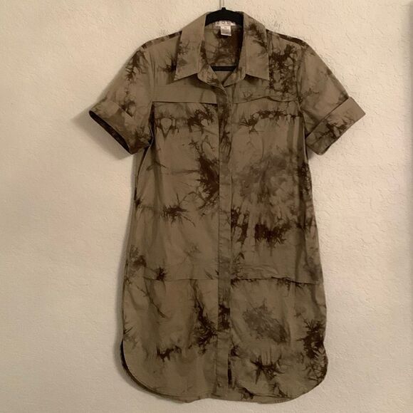 Zola Cotton Midi Dress Size M - Picture 1 of 8